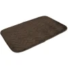 Gifi Tapis effet fourrure chocolat
