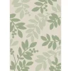 Gifi Tapis effet tissé design Fleurs