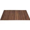 Gifi Tapis en bambou marron foncé