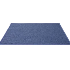 Gifi Tapis ménager antidérapant bleu