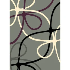 Gifi Tapis moquette design Fleurs