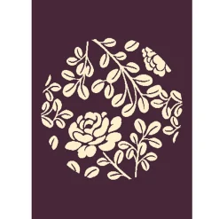 Gifi Tapis moquette design Fleurs