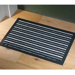 Gifi Tapis phosphorescent noir et blanc