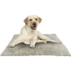 Gifi Tapis pour chien rectangulaire uni beige