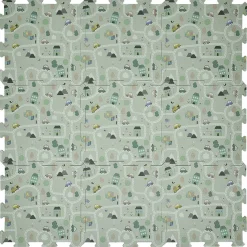 Gifi Eveil<Tapis puzzle mousse imprimé 90x90 cm
