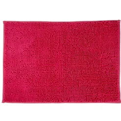 Gifi Tapis salle de bain chenille rose