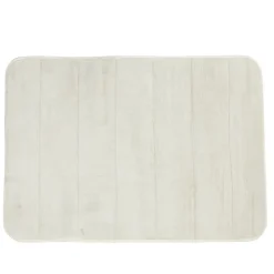 Gifi Tapis salle de bain écru à mémoire de forme