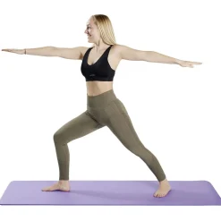 Gifi Tapis yoga épais 183x61x1cm caoutchouc violet