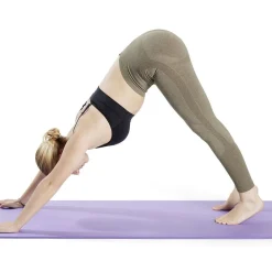 Gifi Tapis yoga épais 183x61x1cm caoutchouc violet