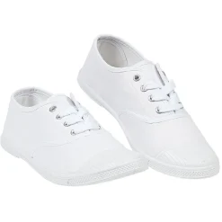 Clearance Gifi Tennis en toile coton blanc T42