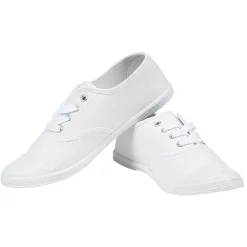 Clearance Gifi Tennis en toile coton blanc T42