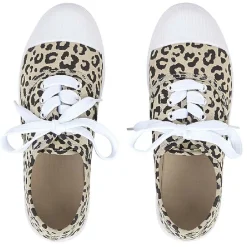 New Gifi Tennis en toile motif léopard T37