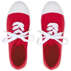 Clearance Gifi Tennis en toile rouge T37