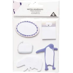 Étiquette adhésive repositionnable design banquise*Gifi Outlet
