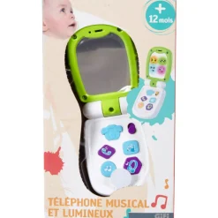 Gifi Jeux De Société Et Éducatifs<Téléphone musical et lumineux 1er âge