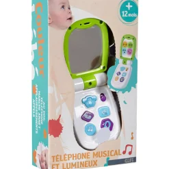 Gifi Jeux De Société Et Éducatifs<Téléphone musical et lumineux 1er âge