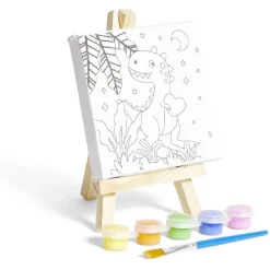 Toile à peindre avec accessoires inclus 15,5x10cm*Gifi Clearance