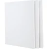 Gifi Toile à peindre rectangulaire blanche x3