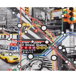 Gifi Toile sur chassis New York métro