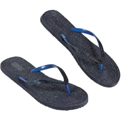 Clearance Gifi Tong pour femme bleu pailleté taille 40/41