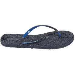 Clearance Gifi Tong pour femme bleu pailleté taille 40/41
