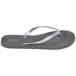 Clearance Gifi Tong pour femme gris pailleté taille 36/37