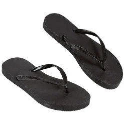 Hot Gifi Tong pour femme noir pailleté taille 40/41