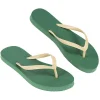 New Gifi Tong pour femme vert taille 38/39