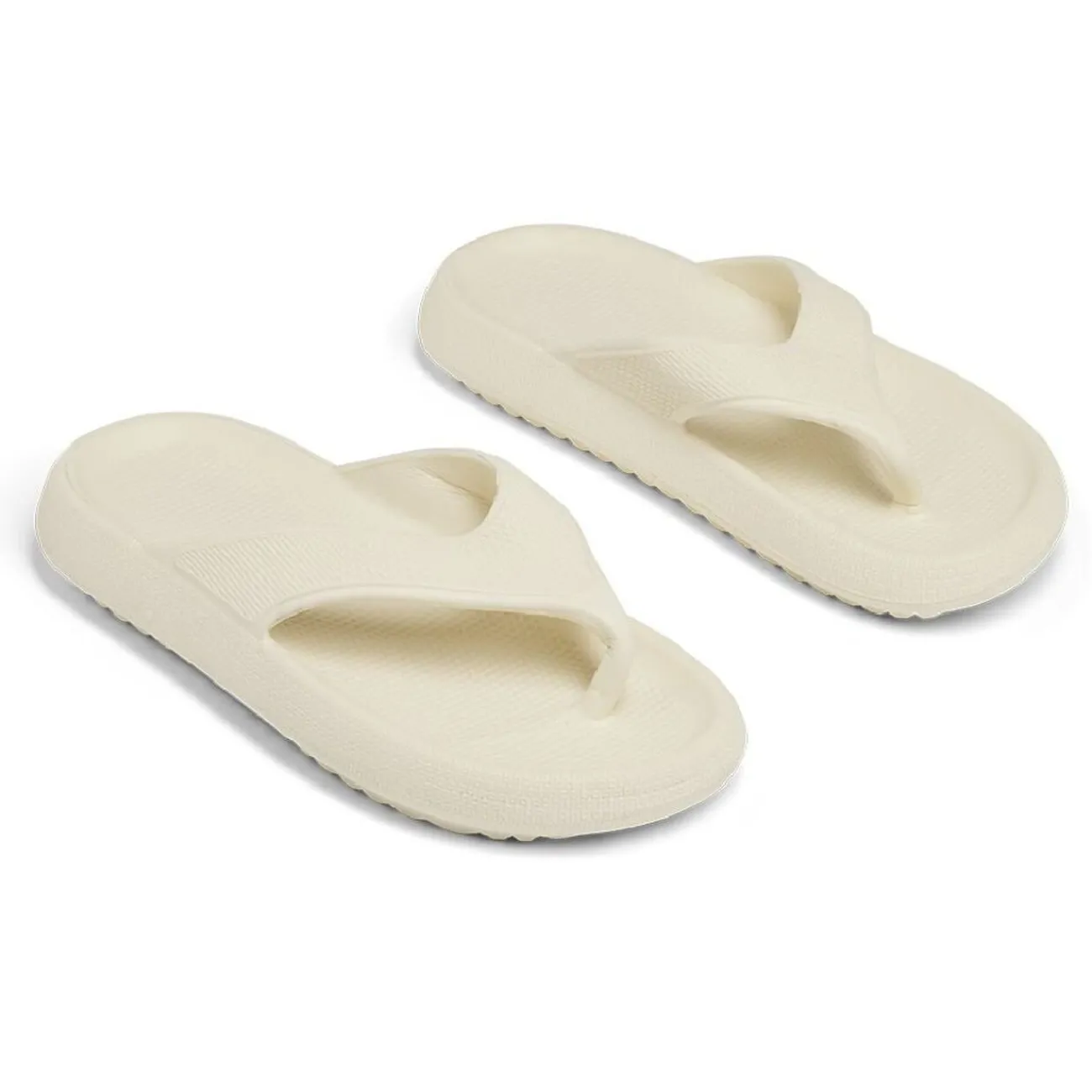 Outlet Gifi Tongs caoutchouc beige 44/45