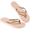 Best Gifi Tongs Femme plastique rose bride doré 36/37