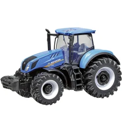 Gifi Jeux D'Imagination Et D'Imitation<Tracteur New holland bleu en métal