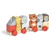Gifi Eveil<Train d'éveil en bois à assembler animaux jungle