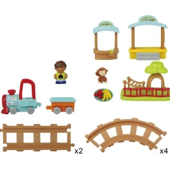 Gifi Jeux D'Imagination Et D'Imitation<Train safari électrique musical