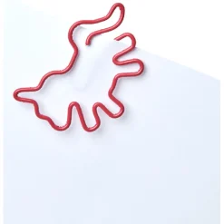Trombone clip forme licorne rose x15*Gifi Discount