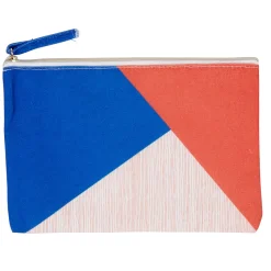 Outlet Gifi Trousse cosmétique bleu rouge et blanc