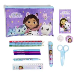 Gifi Trousse d'école avec 16 fournitures - 3 modèles