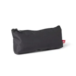 Trousse d'école 21x1,5x9cm polyester noir*Gifi
