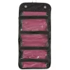 Gifi Trousse de maquillage pliable noir motif lettres