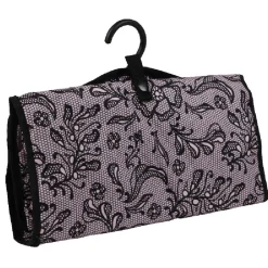 Hot Gifi Trousse de toilette rose et noire