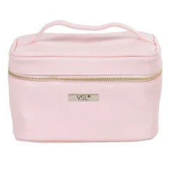 Gifi Trousse de toilette vanity rose poudrée