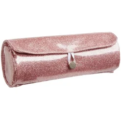 New Gifi Trousse de voyage pour cosmétique rose pailleté