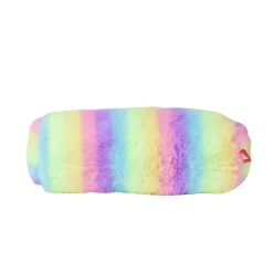 Clearance Gifi Trousse fausse fourrure polyester multicolore Ø7xL21cm