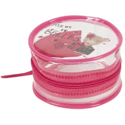 Sale Gifi Trousse fuchsia imprimé