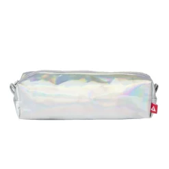 New Gifi Trousse plastique transparente effet holographique 21x6,5cm