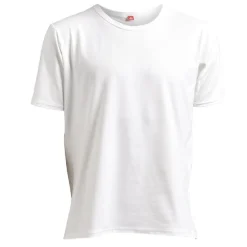 Outlet Gifi T shirt homme fibre de bambou élasthanne blanc - Taille S