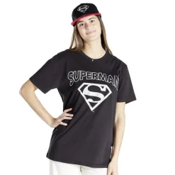 Online Gifi T-shirt Superman coton noir