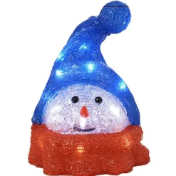 Gifi Tête de bonhomme de neige lumineuse