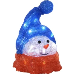 Gifi Tête de bonhomme de neige lumineuse