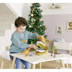 New Gifi Tête de dinosaure + 20 figurines