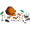 Discount Gifi Tête de lion + 20 figurines